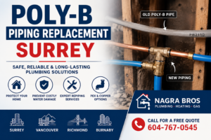 Poly-B Piping Replacement Surrey | Nagra Bros Plumbing