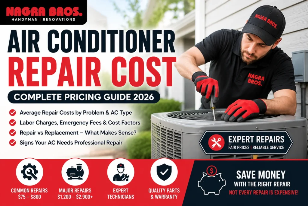Air Conditioner Repair Cost: Complete Pricing Guide 2026