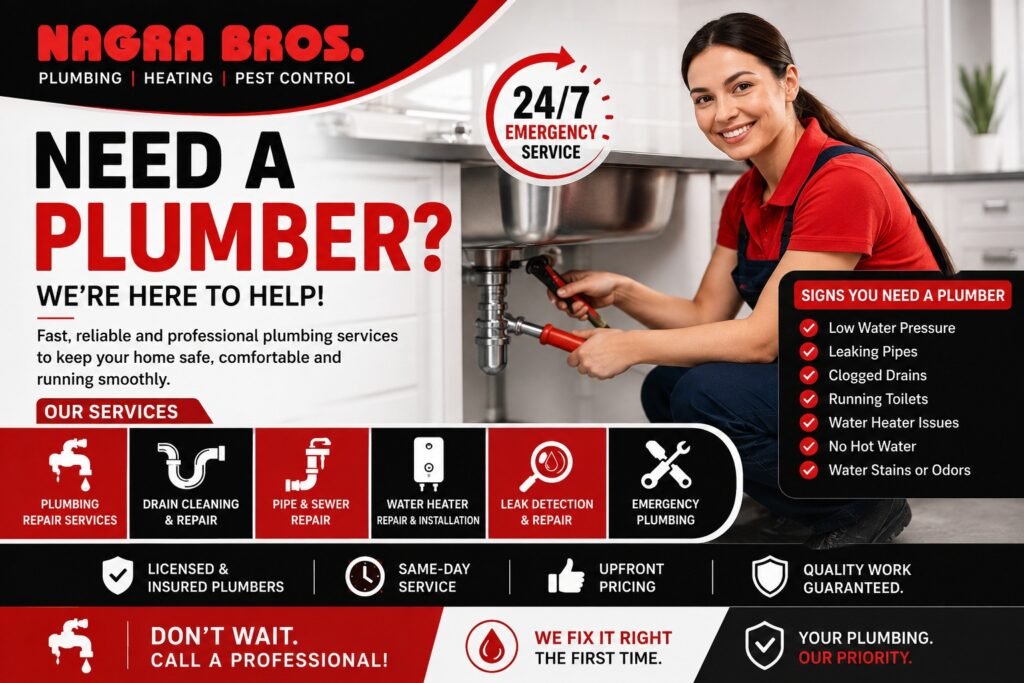 Need a Plumber? Here’s How to Know It’s Time to Call a Professional